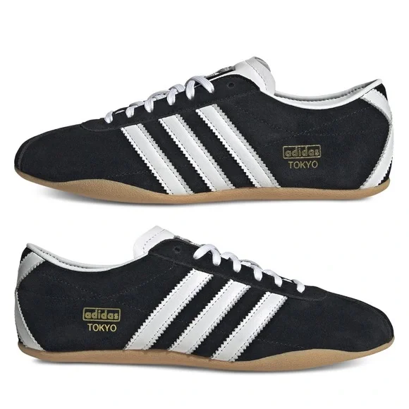 Adidas Tokyo Black and White Sneakers - Picture 4 of 8